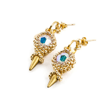 'Gold Spike' Earrings
